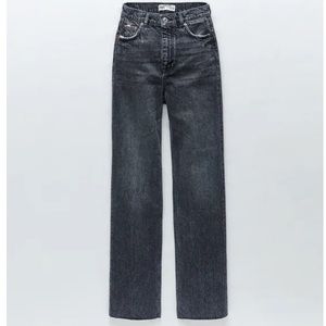 ZARA 90’s full length jeans, sentinel black